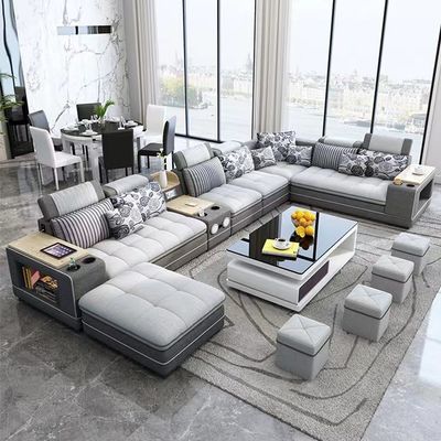 comprar Sofá de couro leve de Sofa Combination Modern Living Room da sala de hotel online manufacture