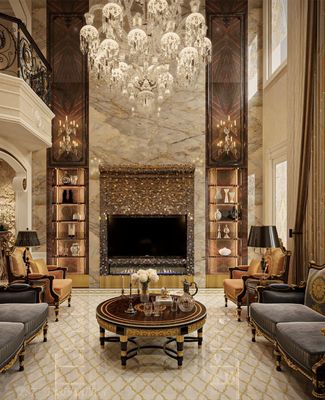 Bom preço Elementos luxuosos do metal da tabela de chá da mobília de aço inoxidável feita sob encomenda do hotel em linha