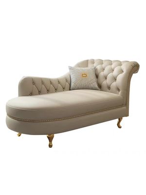 comprar Cadeira moderna do vadio da princesa Chair Leather Bedroom da mobília do hotel de luxo online manufacture