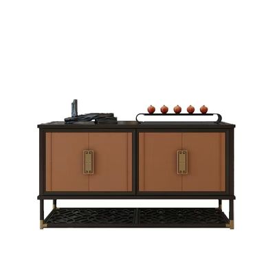 comprar Dos armários luxuosos do aparador da madeira maciça armário de armazenamento feito sob encomenda do aparador online manufacture