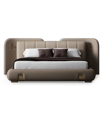 comprar Rei luxuoso de couro feito sob encomenda Bed do quarto do PINHO do CARVALHO do mestre 1,8 da cama online manufacture