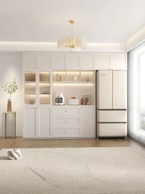 comprar Os armários luxuosos do aparador do restaurante do hotel integraram o armário encaixado parede do refrigerador online manufacture