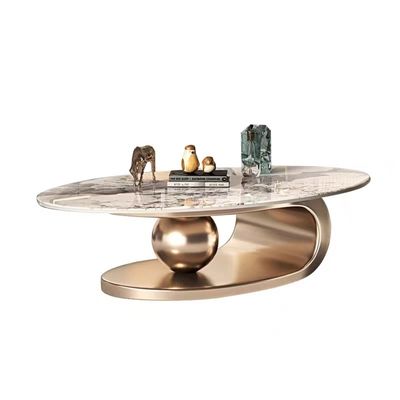 comprar Torne ôca para fora a mesa de centro de aço inoxidável da sala de visitas da mesa de centro de mármore online manufacture