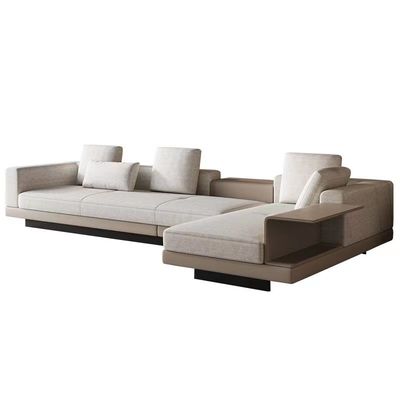 comprar Grande sofá da sala de visitas minimalista italiana do canto da mobília do hotel de luxo online manufacture