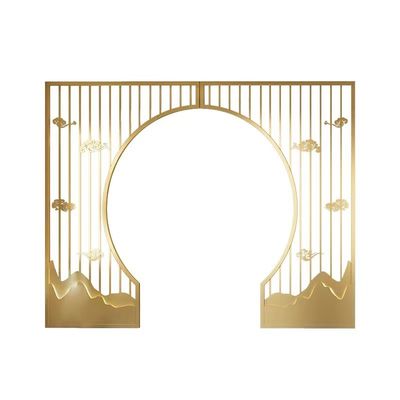comprar A parede de separação de aço inoxidável da tela 304 tornou ôca para fora a tela do divisor de sala do hotel online manufacture