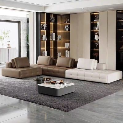 comprar Sofá slipcovered de linho da área de espera da entrada do hotel do sofá do teclado online manufacture