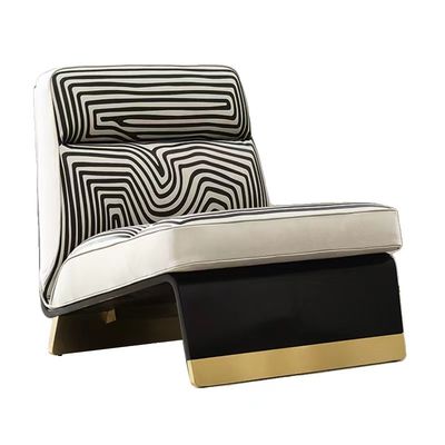 comprar Cadeira feita sob encomenda de Sofa Bed With Metal Leisure da textura branca preta online manufacture