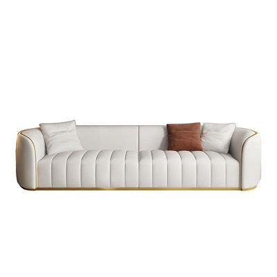 comprar Sofá de couro genuíno moderno personalizado da mobília do hotel de luxo online manufacture
