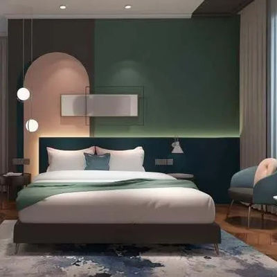 comprar Da mobília de madeira interior da cama de casal do conceito da parte alta mobília feita sob encomenda do hotel online manufacture