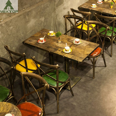 comprar Grande loja retro da barra de Sofa Set Economic Industrial Hotel da cadeira do restaurante do café do metal online manufacture