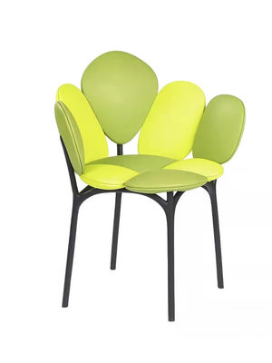 comprar A pétala nórdica da sala de jantar da mobília do restaurante do hotel deu forma à cadeira de jantar minimalista de aço inoxidável online manufacture