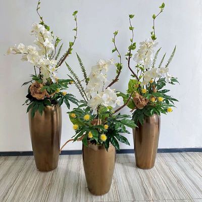 comprar Planta de chão de vaso de pé cria padrão de área comercial de hotel online manufacture