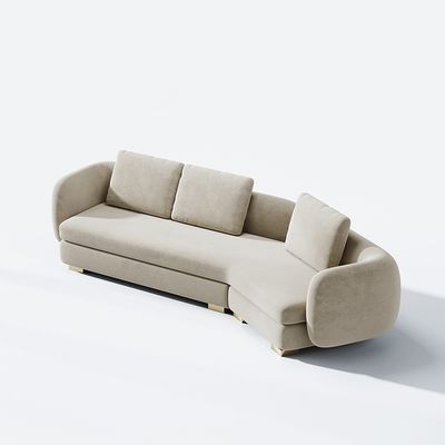 comprar Modernos 3 4 5 Star Hotel Lobby Mobiliário de 4 lugares Recepção Sofá Curvo online manufacture