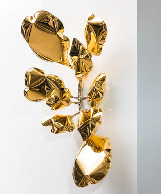 comprar Decoração de parede de espelhos de ouro estética Hotel Lobby Suite Mobiliário de acento interior online manufacture