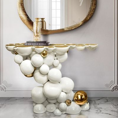 comprar Tabela de entrada em estilo Star Hotel Art Bubble com base de metal resistente online manufacture