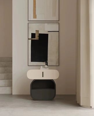 Quarto moderno Smart Nightstand ao lado da tabela 75*65cm