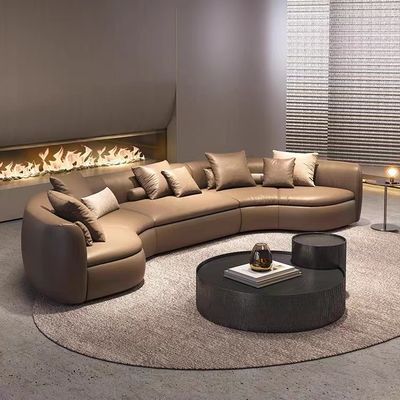 Bom preço Sofá semi circular curvado de Sofa Combination Hotel Lobby do canto em linha
