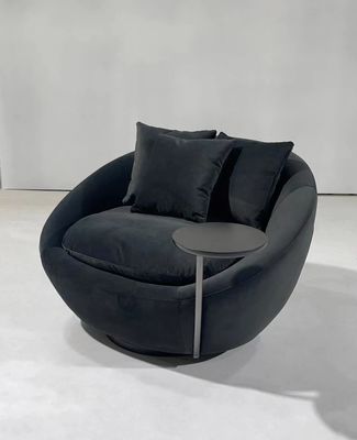 Hotel da casa da casa de campo do OEM do ODM que gerencie Sofa Chair With Tray