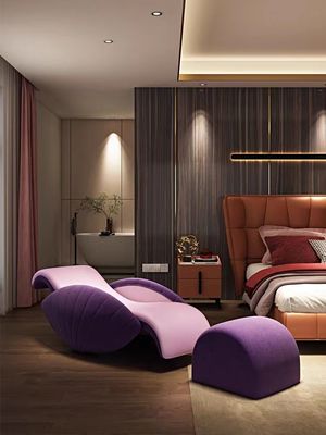 Quarto Shell Lazy Rocking Chair de Sofa Chair Beauty Chair Hotel do quarto principal do hotel