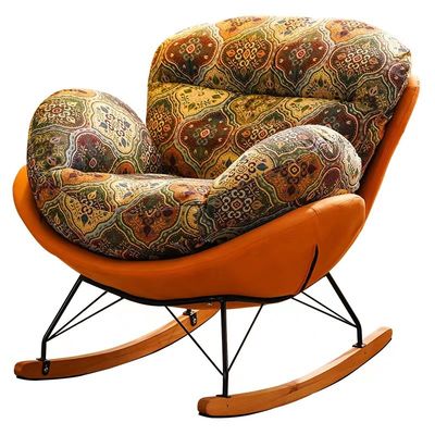 Sofa Chair Simple Palace Grain de balanço clássico retro para a casa do hotel