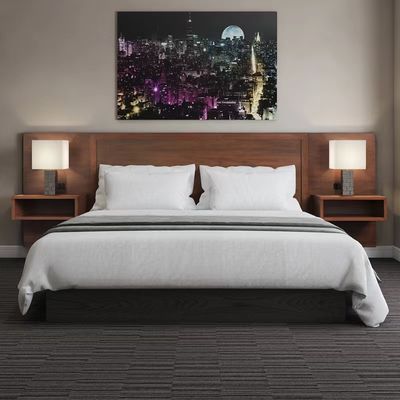 Moderno personalize séries de quarto contemporâneas do dobro da mobília do quarto do hotel