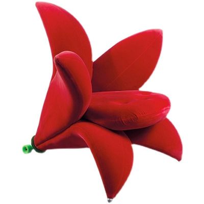 Cadeira do lazer da forma da flor da forma para o quarto da casa de campo da sala de visitas