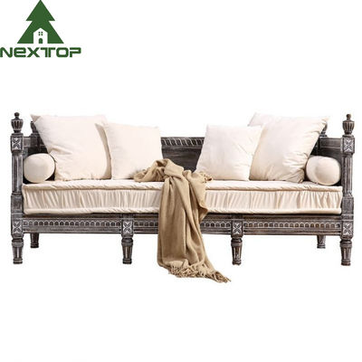 Mobiliário de quarto de hotel sob medida Estilo Retro Europeu Moda High End Sofá Real
