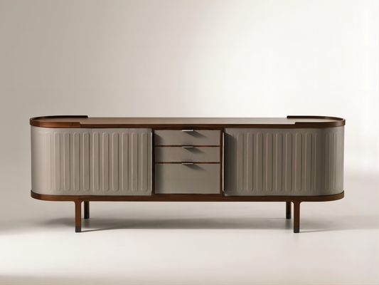 OEM Tapete Armários de madeira maciça Mesa de console para hall de entrada