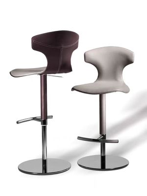 Balcões de bar elegantes e ajustáveis Base SS Minimalista Branca Moderna para área de entretenimento casual