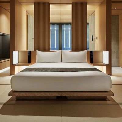 Qualidade Interiores modernos Star Hotel Logs Móveis de madeira maciça personalizados Fábrica