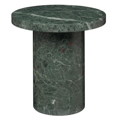 Mesa lateral de café de mármore redonda multiuso para escritório doméstico versátil