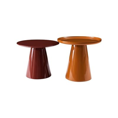 Sofá moderno mesa de lado arte cor fibra de vidro mesa de cama cadeira