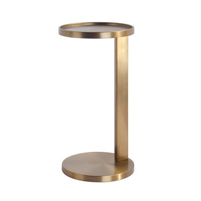 Hotel Golden Metal Side Table Moderno High End Mobiliário Interior Personalização
