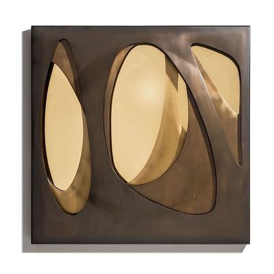Bom preço Artes metálicas decorativas para hotéis e restaurantes de luxo Decoração de parede e mobiliário em linha