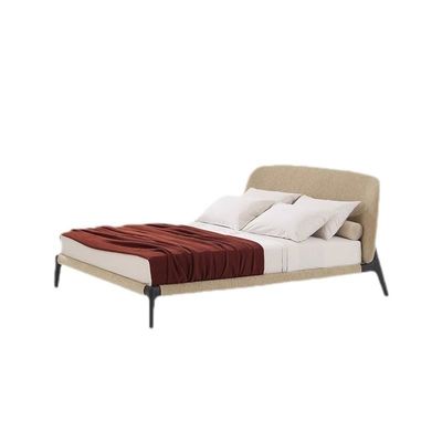 Mobiliário de quarto de hotel moderno customizado Standard Cama confortável de madeira