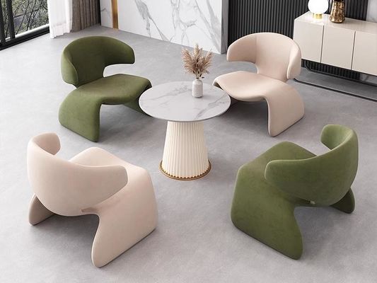 Luxo Hotel Lobby Mobiliário de lazer Sofá Cadeira Mesa E Cadeira Conjunto Dimensões Personalizadas