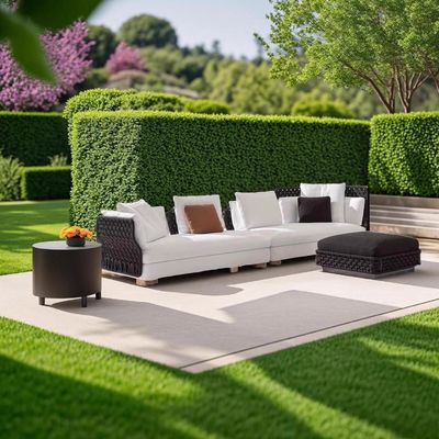 Bom preço Sofá de estilo tecido moderno e simples em linha